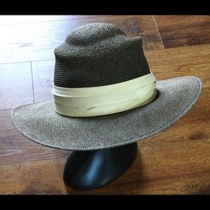 Made in the USA, One Size Fits All, Brown Straw Hat